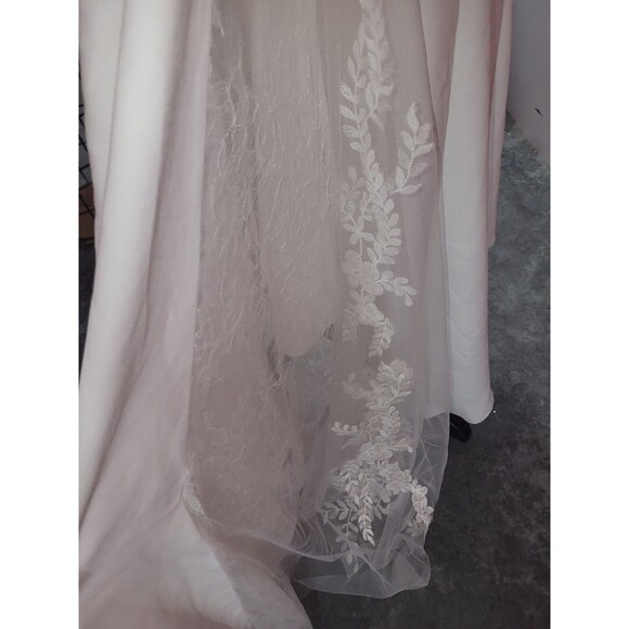 Justin Alexander Adore Iris Dress-  Size 12 Iris 11205 - Picture 6 of 11